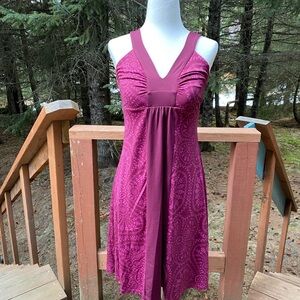 Patagonia Magenta Sleeveless Dress size Small